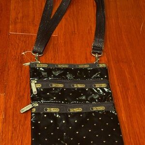 LeSportsac Black Crossbody Bag